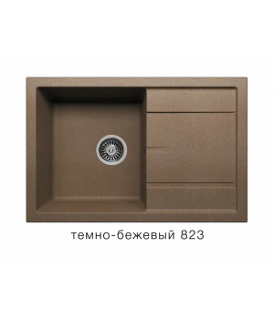 Кухонная мойка TOLERO Classic R-112   темно бежевый